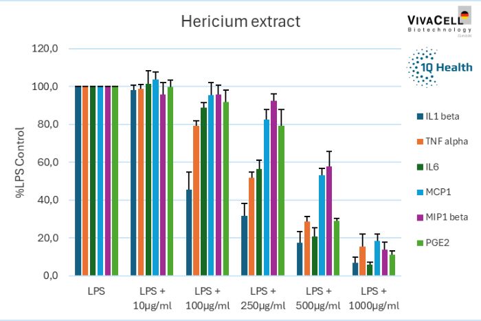 Lion's mane extract LPS…